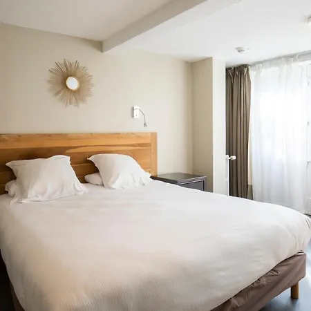 酒店 Logis Les Sables D'or - Institut De Beaute 斯特拉海滩